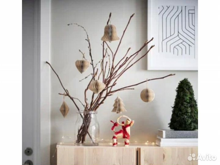 Елочные игрушки икеа