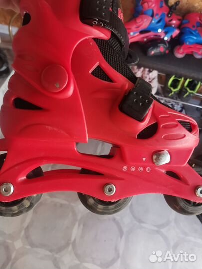 Роликовые коньки детские раздвижные
