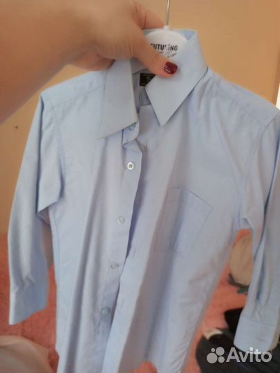 Пиджак и рубашки на мальчика 104,116