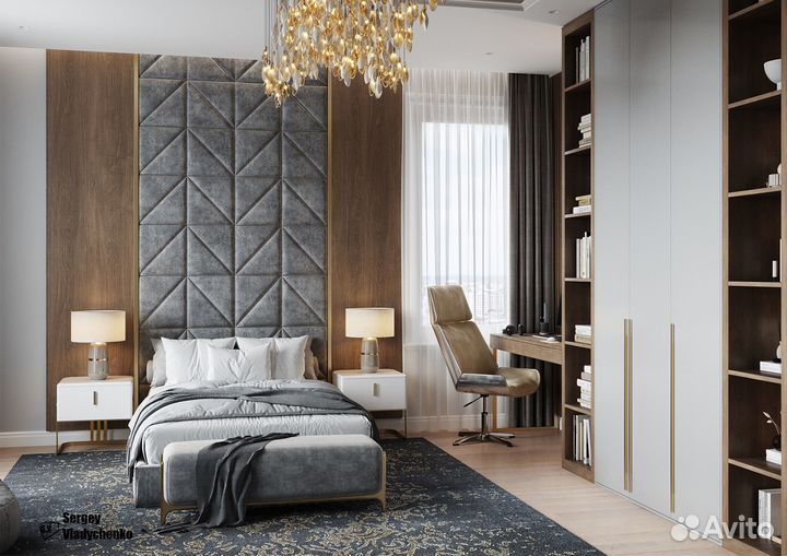 3d визуализация интерьера, дизайн