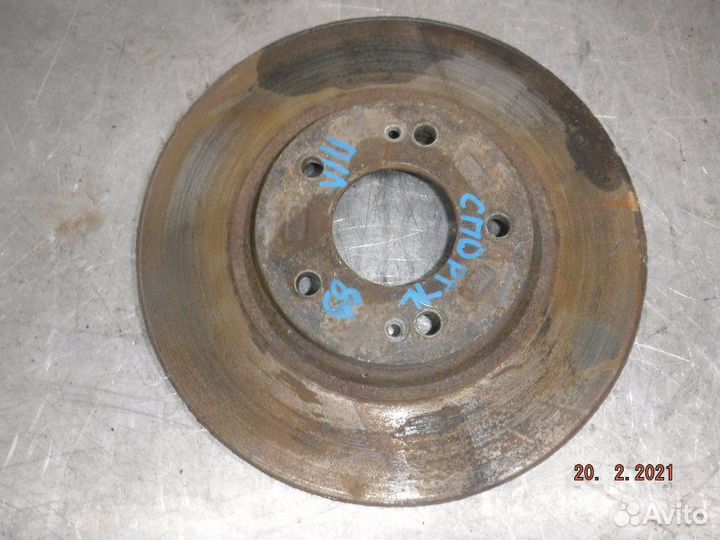 Тормозной диск передний левый Kia Sportage 2 G4GC