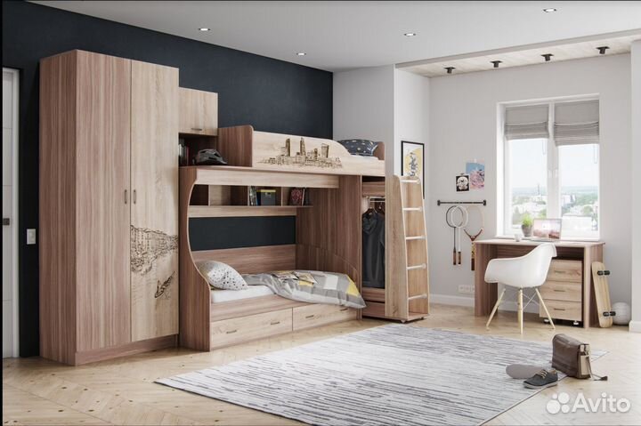 Тумба с ящиками. Подростковая Орион