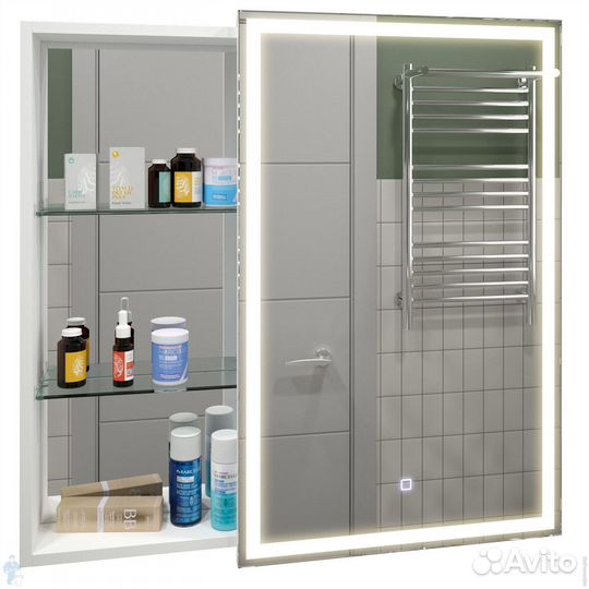 Зеркальный шкаф в ванную Allure