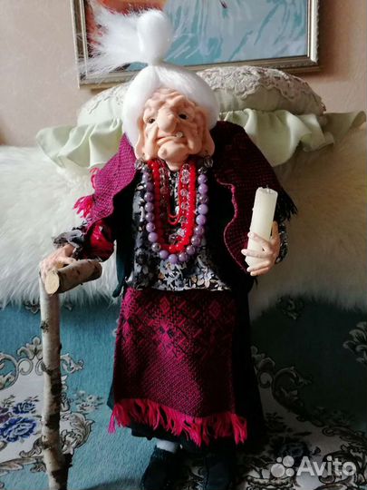 Интерьерная кукла ручной работы