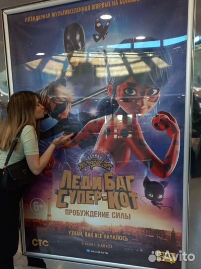 Плакат леди баг и супер кот