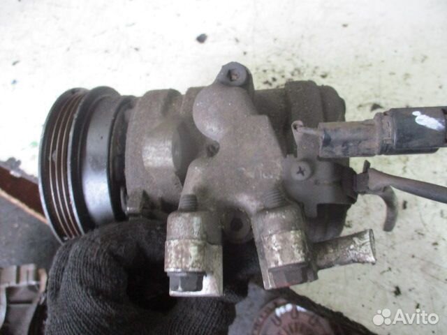 Компрессор кондиционера Hyundai Getz 2002-2005 1.3