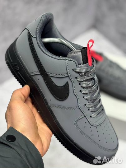 Кроссовки Nike Air Force 1 Grey (Арт.97510)