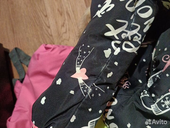 Зимний костюм для девочки 122