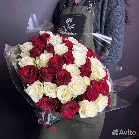 Цветы розы букет