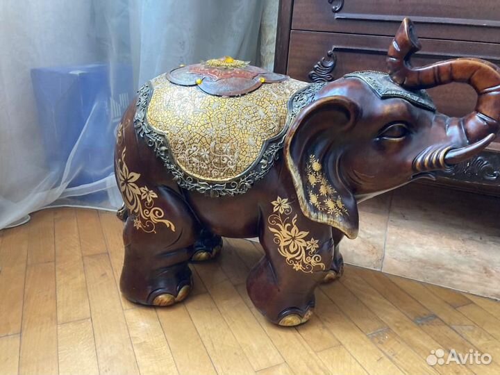 Статуэтка слон, натуральное дерево Индия