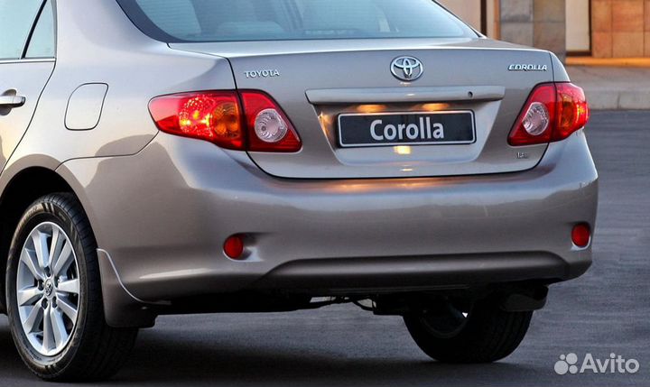 Задний бампер Toyota Corolla 150