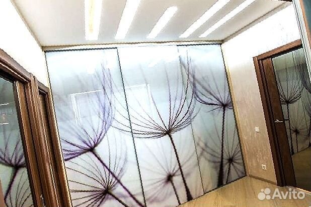 Фотопечать на стекле на кухню