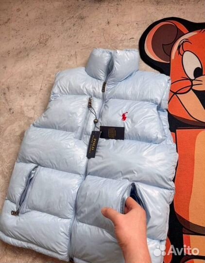 Жилетка polo ralph lauren гляцевая