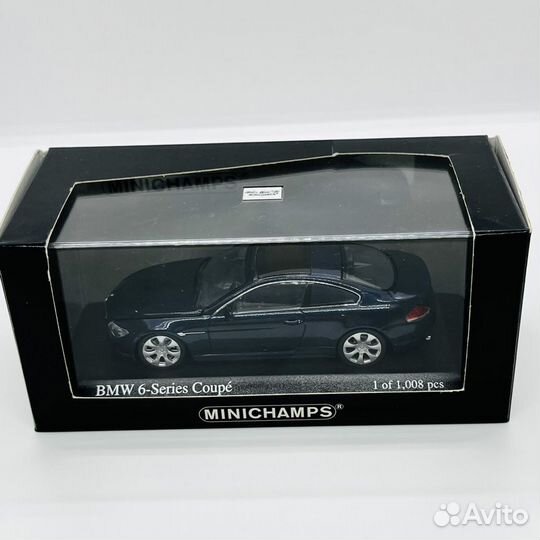 BMW 6-series coupe Minichamps 1:43