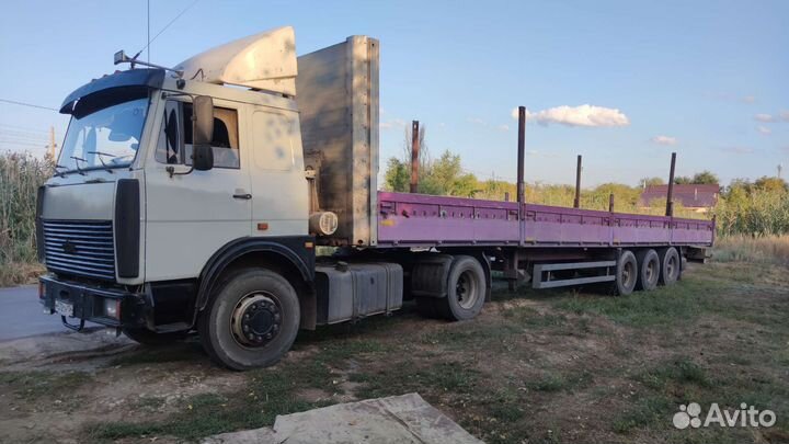 МАЗ 5432 с полуприцепом, 2000