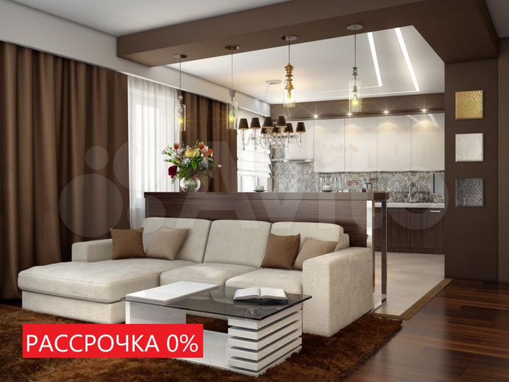 3-к. квартира, 89,8 м², 4/16 эт.