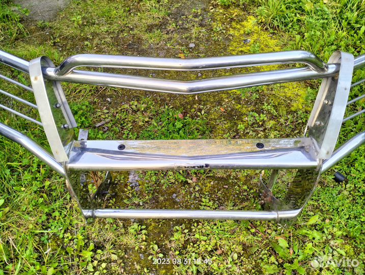 Кенгурятник на mitsubishi pajero