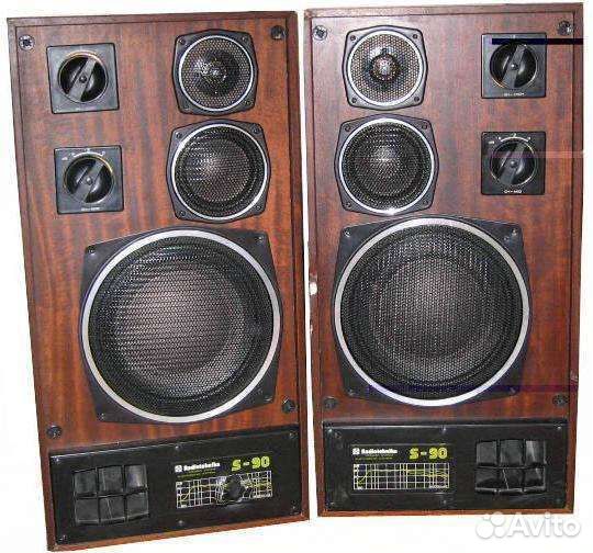 Советские акустические колонки 