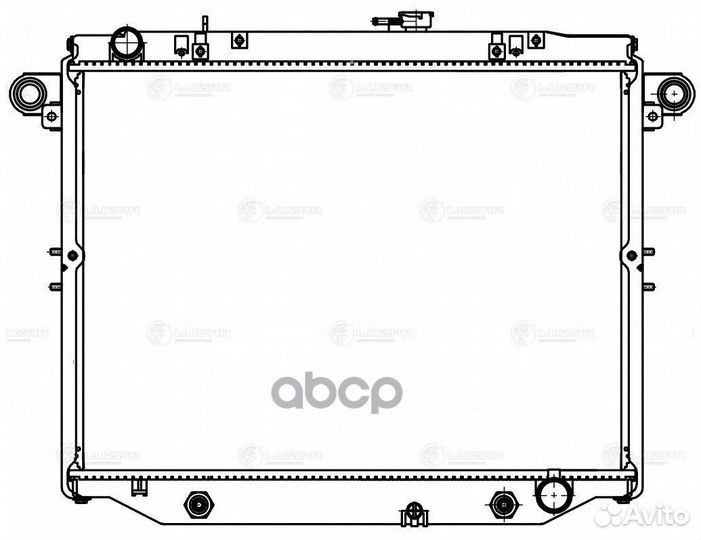 Радиатор охлаждения Luzar 1029 1640066121, 64881