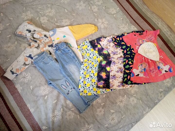 Вещи пакетом для девочки 92-98 размер