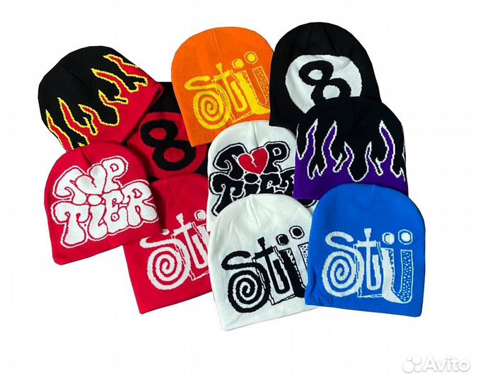 Шапка бини y2k