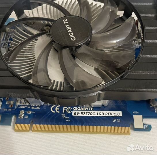 Видеокарта ATi HD 7770 1Gb