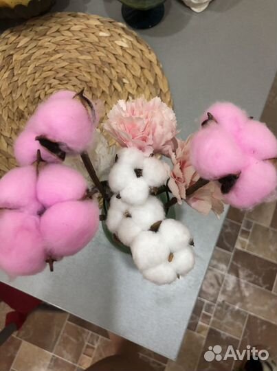 Хлопок для декора