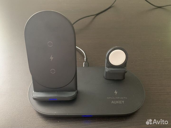 Беспроводная зарядка для iPhone,AirPods и A Watch