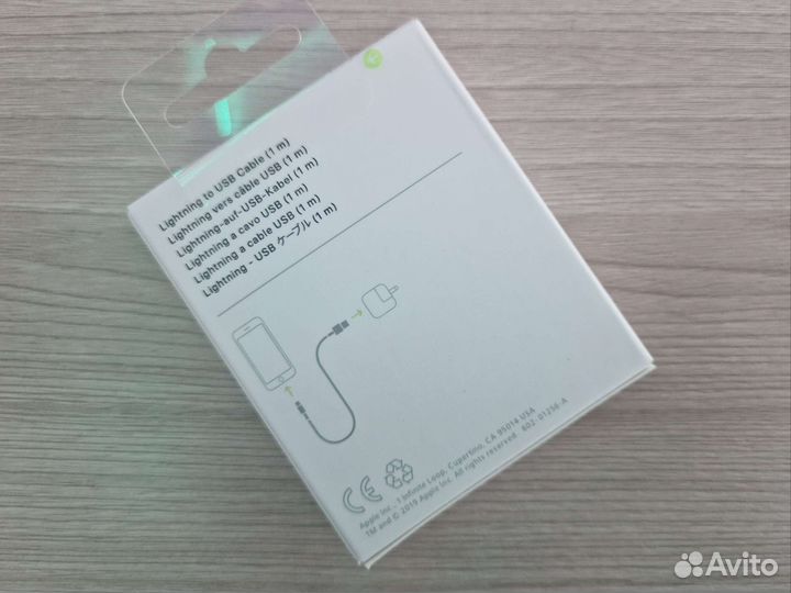 Кабель Apple Lighting USB Оригинал