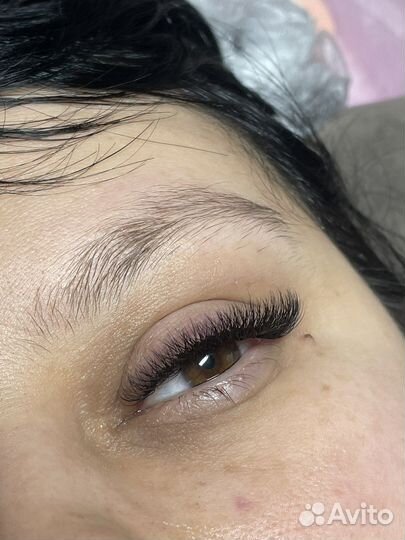 Наращивание ресниц качественное без боли в спине