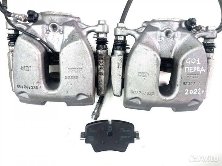 Суппорт передний bmw g01 x3 2.0d 2022год