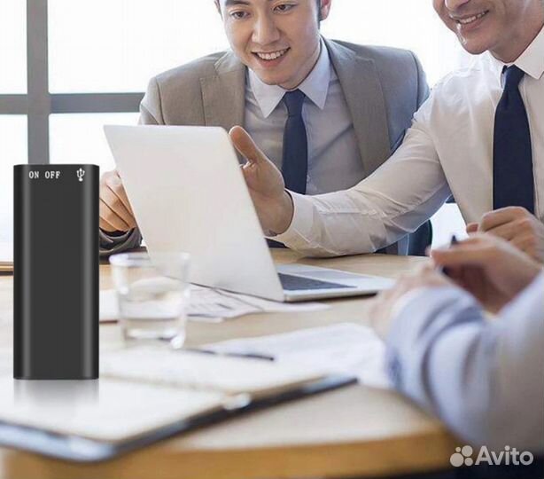 Диктофон 8гб + мп 3 плеер