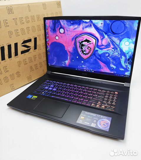 Игровой ноутбук MSI Katana 17