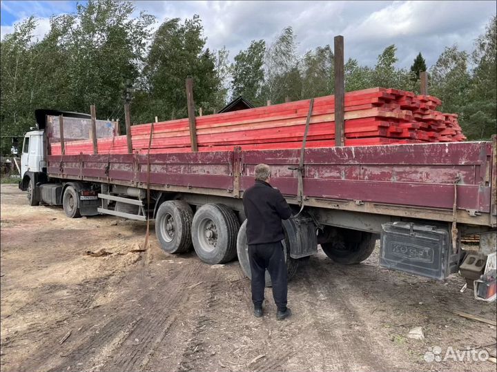 Брус обрезной 2 сорт доставка