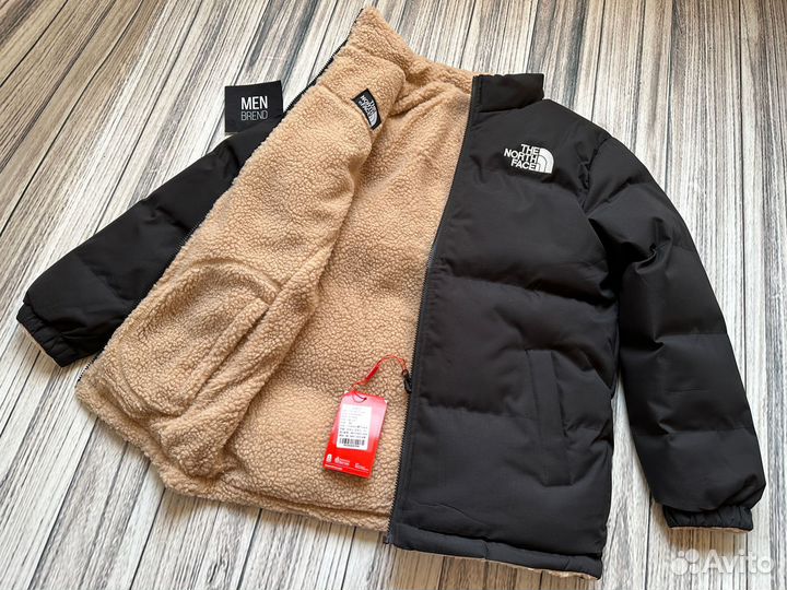 Куртка Пуховик The North Face Двухсторонняя