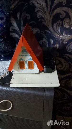 Елочный дом для гирлянды СССР