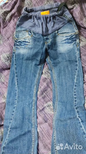 3 вещи. Джинсы для беременных 44