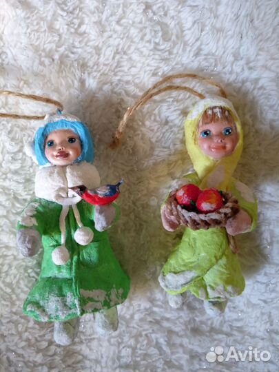 Ватные игрушки