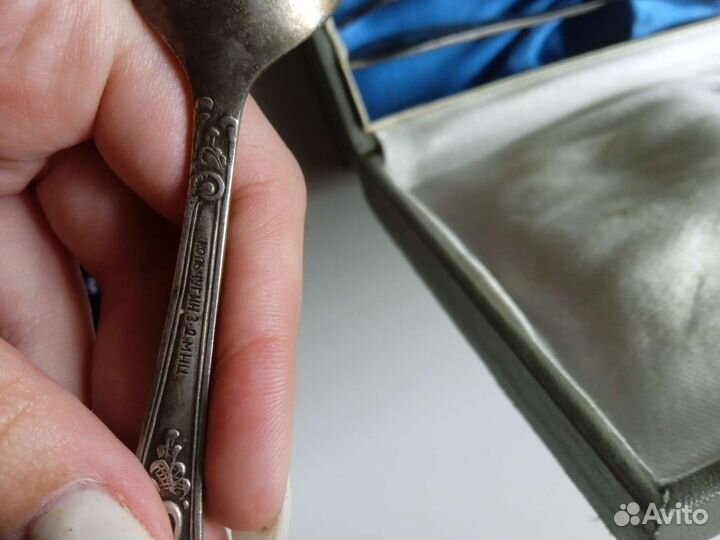 Ложки Кольчугин 3-д. мнц мельхиор