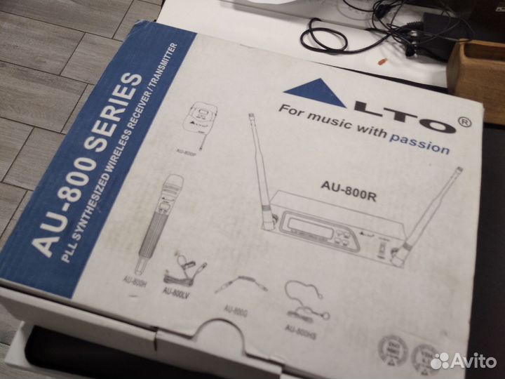 Микрофон радиосистема alto au-800r