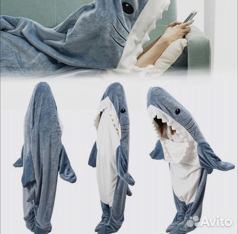 Пижама детская акула икея новая кигуруми