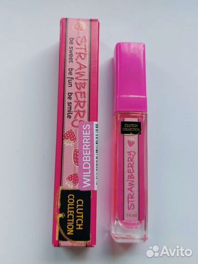 Духи Clutch Collection Strawberry Клубника 14 мл