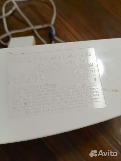 Настенный обогреватель EWT Clima 404TL 500 W