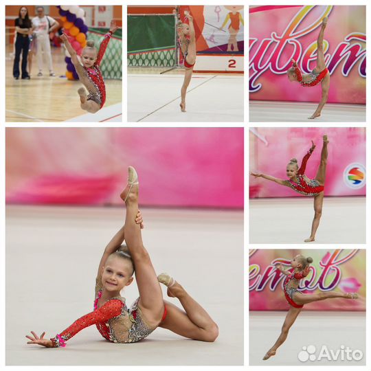 Купальник для художественной гимнастики 116-125