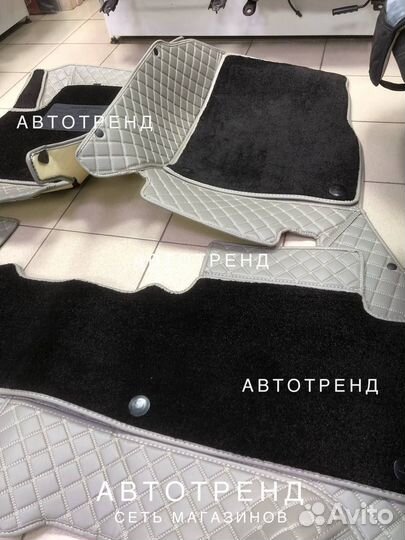Коврики из экокожи Audi q7