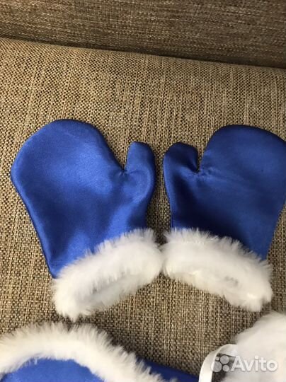 Новогодний костюм для девочки Снегурочка 4-6 лет