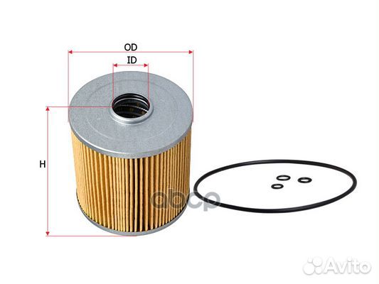 Фильтр топливный hino 23355-78020 F1306 F1306 S