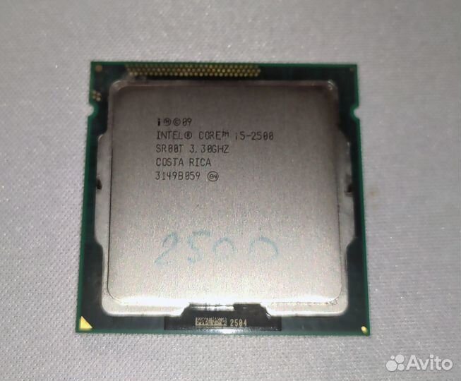 Процессор Intel core i5 2500 (Socket LGA1155)