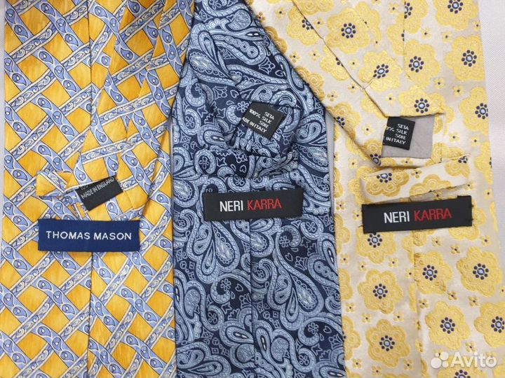 Галстуки новые Thomas Mason ballantyne