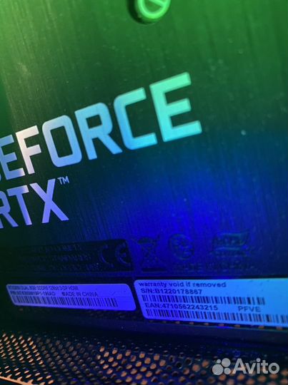 Видеокарта geforse rtx 3050